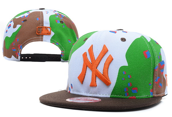 MLB New York Yankees NE Snapback Hat #92